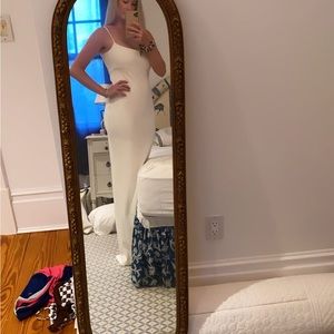 Nookie bailey maxi dress white sz large